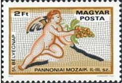 51st Stamp Day - Roman Mosaics
