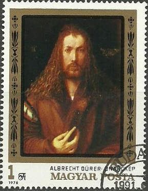 Self-portrait in Fur Coat
