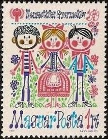 Three children, international friendship