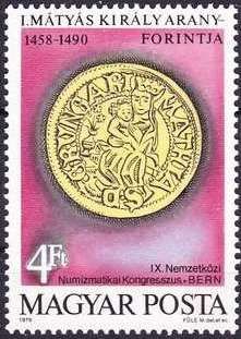 Golden Forint of Mathias I, 15th century