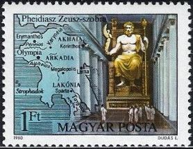 Statue of Zeus in Olympia, by Pheidias