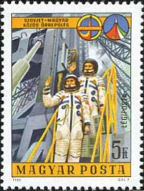 Soviet and Hungarian Astronauts