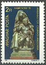 "Madonna of Csurgo", Bronze by Amerigo Tot