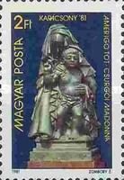 "Madonna of Csurgo", Bronze by Amerigo Tot