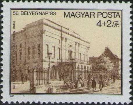 56th Stamp Day - Budapest architecture