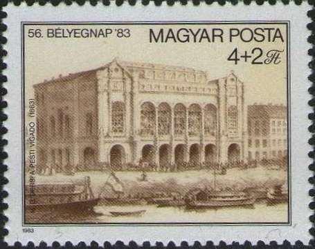 56th Stamp Day - Budapest architecture