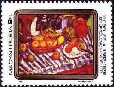Still-life with Fruits, Béla Czóbel (1929)