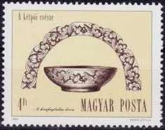 Silver and gold bowl