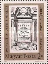 300th Anniversary of the Tótfalusi Bible