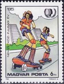 Skateboarding