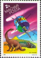 US Ice satellite, dinosaurs