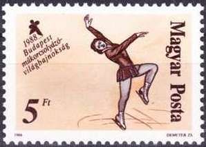 Woman in Modern Skating Dress