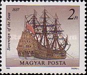 "Sovereign of the Seas", 1637