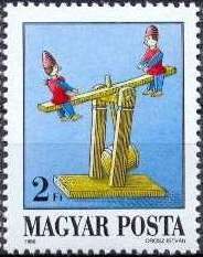 Antique toys - Seesaw