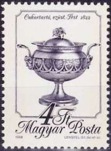 Sugar bowl, Pest, 1822