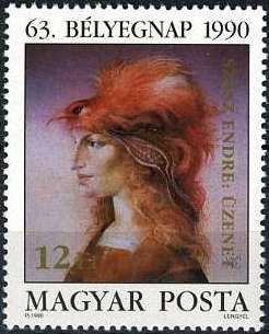 63rd Stamp Day - Message, by Endre Szász