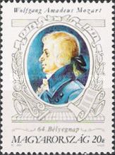 64th Stamp Day - Mozart
