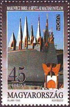 Church designed by Imre Makovecz
