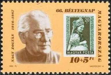 Zoltán Nagy, stamp designer
