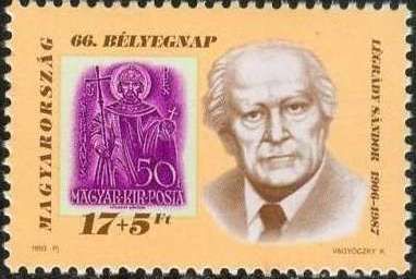 Sándor Légrády, stamp designer