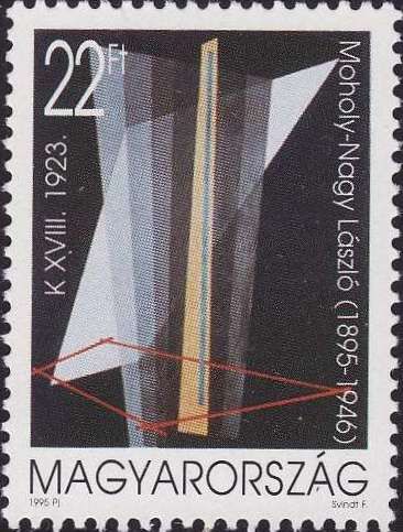 Abstract by László Moholy-Nagy