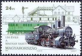 Hungarian Railways, 150th anniv.