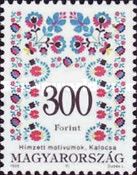 Folk motives of Kalocsa