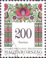 Folk motives of Mezőkövesd