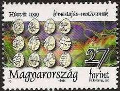 Easter Eggs from Transylvania, Zala, and Lake Balaton Area
