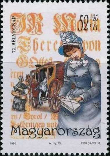 Introduction of mail coach service, 250th anniv.