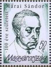 100th anniversary of birth of Márai Sándor