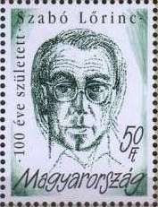 100th anniversary of birth of Szabó Lőrinc