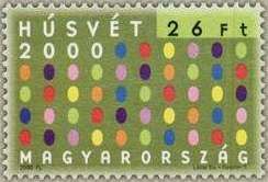 Differently Colored Easter Eggs