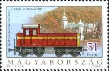 Locomotive Mk 48, Lillafüred