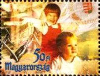 Millenium of Hungary, children representing the future