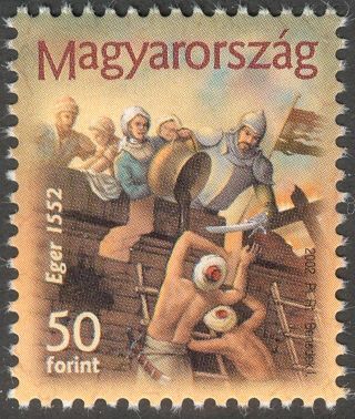 Defense of the Eger Castle under the Command of István Dobó