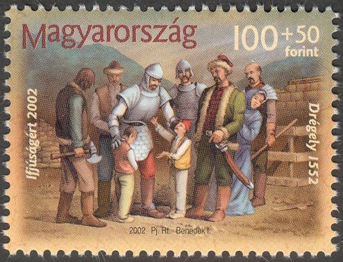 The Commander of Drégely, György Szondi, and His Entourage