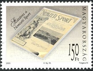 100th Anniversary of the Sports Newspaper "Nemzeti Sport"