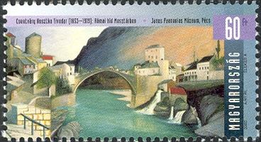 Arts 2003 - Roman bridge in Mostar