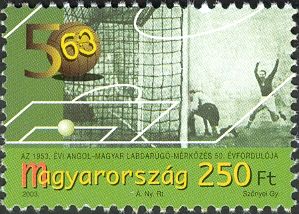 Hungary vs. England football match, 50th anniversary