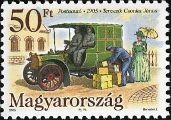 100th Anniversary of the First Hungarian Mail Vehicle