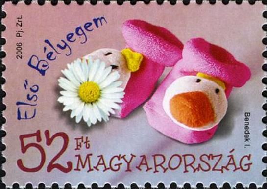 My first stamp, rosa shoes