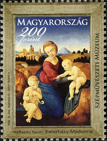 Eszterházy Madonna, by Raphael