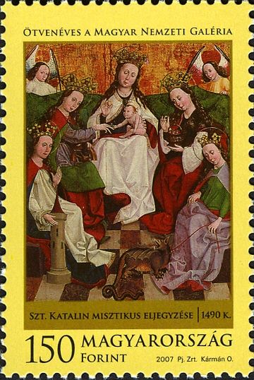 The Mystical Betrothal of St Catherine