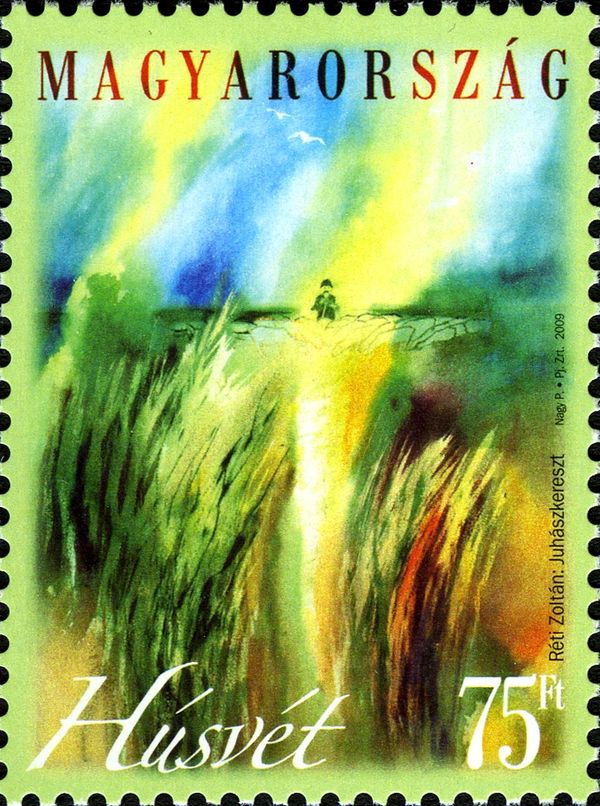 Shepherd with Flock, Zoltán Réti