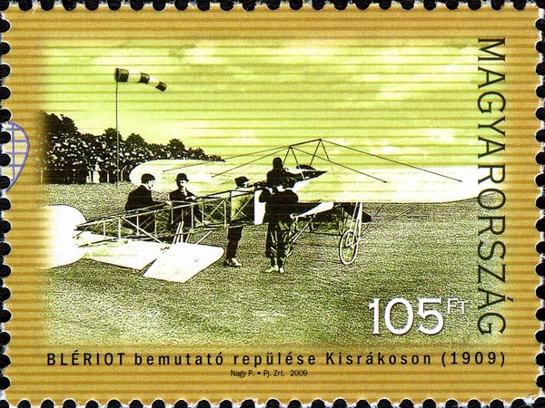 Louis Blériot Display in Hungary