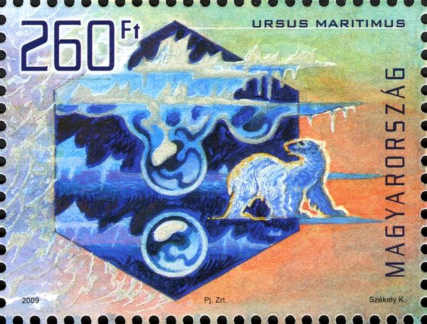 Polar Bear (Ursus maritimus) - iridescent