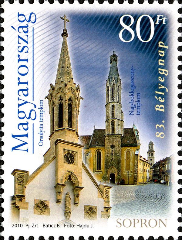 83rd Stamp Day - City of Sopron
