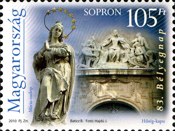 83rd Stamp Day - City of Sopron