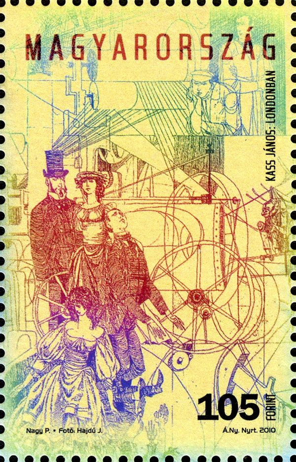In London; Illustration by János Kass